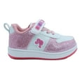 thumbnail image 5 of Barbie Toddler Girls' Sneakers - Pink & White Barbie, Size 6, 5 of 8