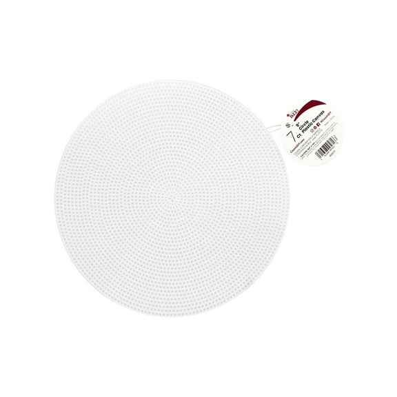 CousinDIY Plastic Canvas Shape 7 Count 9"-Circle Clear