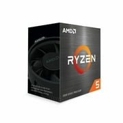 AMD Ryzen 5 5600 3.5 جيجا هرتز 6 - معالج AM4 الأساسي مع مبرد Wraith Stealth - 100-100000927BOX