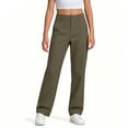 thumbnail image 2 of Landzoo Little Girls School Uniform Pants Straight Leg With High Waisted Fall Casual Kid Girls Baggy Trousers, 2 of 6