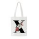 thumbnail image 1 of Bolsa de asas con inicial personalizada Regalo de acuarela floral para su carta Bolsa de tela Wmkox8yii HFSH76, 1 of 1