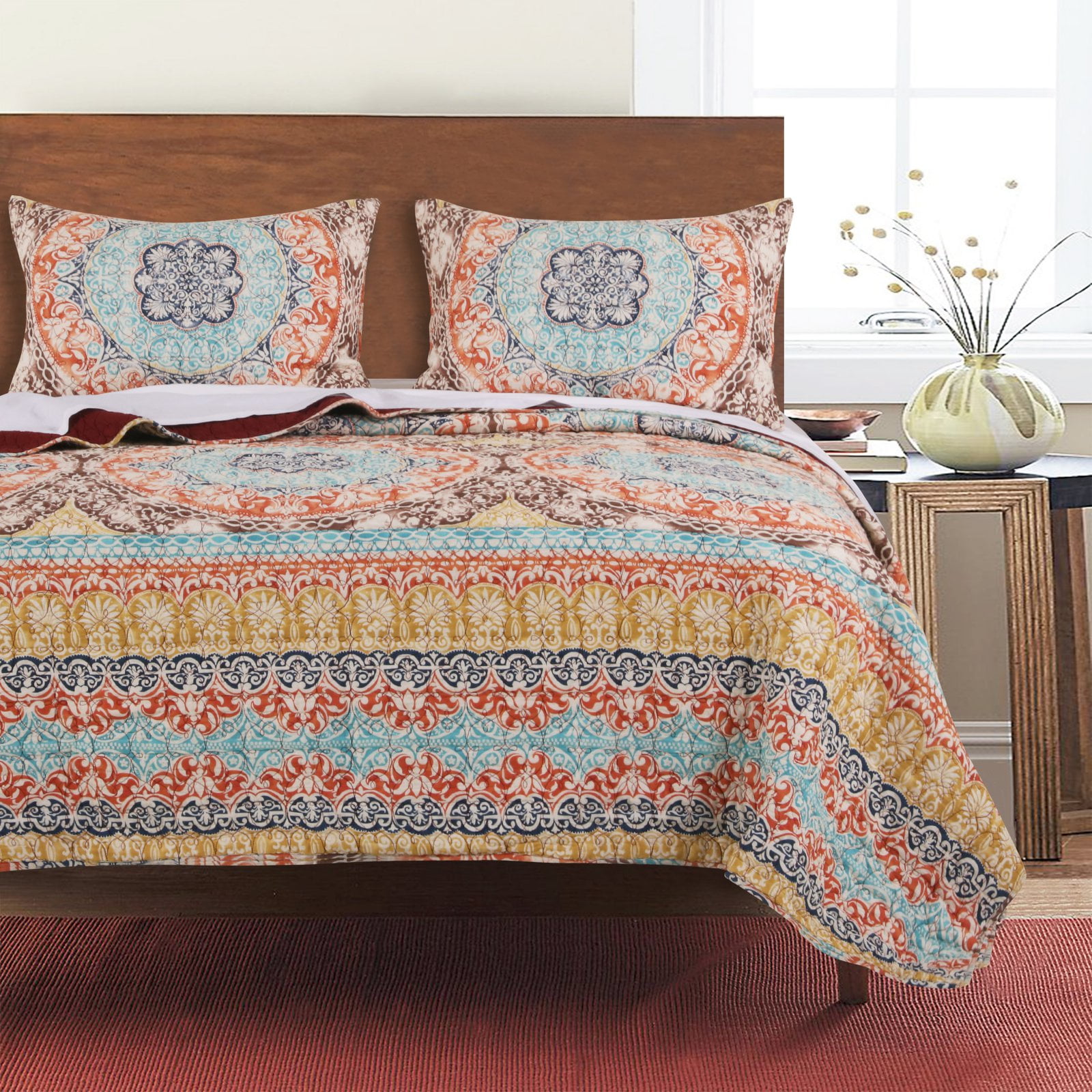 Olympia Quilt Set by Barefoot Bungalow - Walmart.com - Walmart.com