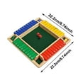 thumbnail image 3 of ZZERHUOO among Game A Game of Birds And Wolves 7 8 9 Game Shut The Game Shut The Wooden Dice Board Game Four Flip Card Game Upgraded Wooden Dice Games For 2 4 Players Improves Mathematical Skills For, 3 of 6