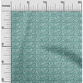 thumbnail image 1 of oneOone Cotton Poplin Fabric Dot & Leaves Block Print Fabric BTY 56 Inch Wide, 1 of 4