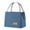 Blue, variant on Ongmies Insulated Leak Proof Cloth Aluminium Foil Reusable Lunch Bag