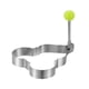 thumbnail image 2 of Anillos de acero inoxidable para huevos, moldes antiadherentes para panqueques con mangos resistentes al calor: anillos para cocinar huevos con formas para desayunos, tortillas, sándwiches y, 2 of 5