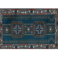 thumbnail image 1 of Ahgly Company Indoor Rectangle Persian Light Blue Traditional Area Rugs, 4' x 6', 1 of 4