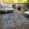 thumbnail image 6 of Addison Rugs Chantille Indoor/Outdoor Transitional Abstract Gray Washable Rectangle Rug, 3' x 5', 6 of 6
