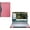 Pink, variant on Laptop Cover Case for Dell Inspiron 16 5645/5640/5635/5630/5625/5620 Notebook PC (NOT Working with Other Dell Models) PU Leather Detachable Notebook Sleeve (Black)