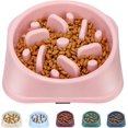 thumbnail image 1 of Tazón de prevención de asfixia para mascotas Tazón de comida para perros Tazón de comida lenta para mascotas Tazón de prevención de asfixia para gatos y perros Suministros para mascotas y perros, 1 of 5