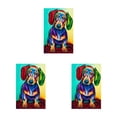 thumbnail image 4 of maskred 1/2/3/5 Rhinestone Painting 5D Colorful Dog Pictures Crystal DIY Drawing -stitch Embroidery Stitchwork 35*25CM 1pcs 3PCS, 4 of 6