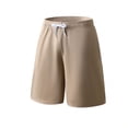 thumbnail image 3 of Qiyinn Mens Lounge Sweat Shorts, Casual Elastic Waist Gym Workout Shorts with Drawstring, 3 of 4