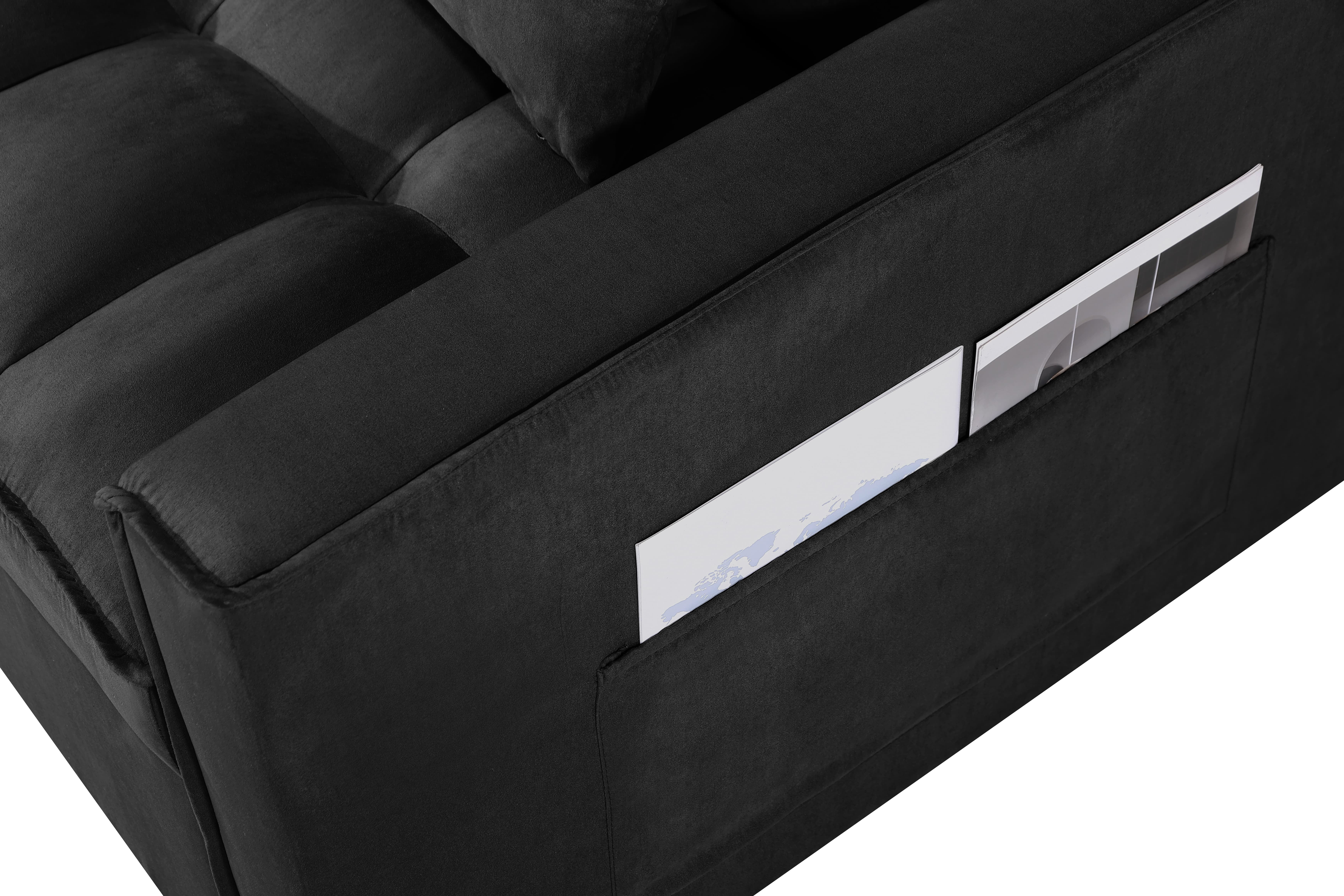MAYEERTY Pull Out Couch Bed-3 in 1 Convertible Sofa Bed Upgraded wear-resistant suede fabric Sleeper Chair Bed