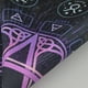 thumbnail image 4 of Nvzi Mantel de altar de 25 x 25 pulgadas, cuadrado, para mesa, tarot, suministros de brujería (negro), 4 of 5