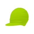 thumbnail image 2 of Top Headwear Cuffed Beanie Visor - 12 Pack - Lime Green, 2 of 3