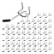 thumbnail image 1 of para Tablero Perforado, Paquete de 55, 2 Pulgadas, para Tablero Perforado para Colgar,Aptos para Organizador Tablero Perforado 1/4 Pulgada, Accesorios para Garaje, 1 of 7