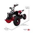 thumbnail image 3 of Mini Cuatrimoto ATV07 Rojo con Negro Motor 49cc Encendido Electrico, 3 of 4