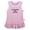 Pink Sleeveless Dresses, variant on Instructions Not Included Funny Dresses For Baby, Newborn Babies Skirts, Infant Princess Dress, 0-24M Kids Graphic Clothes (Pink Sleeveless Dresses, 0-6 Months)