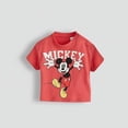 thumbnail image 1 of Camiseta de dibujos animados para niñas, camisa Base de cuello redondo informal a la moda, camisetas con estampado de Minnie, camisetas lindas de manga corta, ropa de verano, 1 of 4