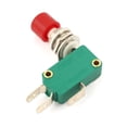 thumbnail image 2 of Interruptor de botón momentáneo de microinterruptor SPDT NO NC de tapa roja 16A 125V/250V DS438, 2 of 2