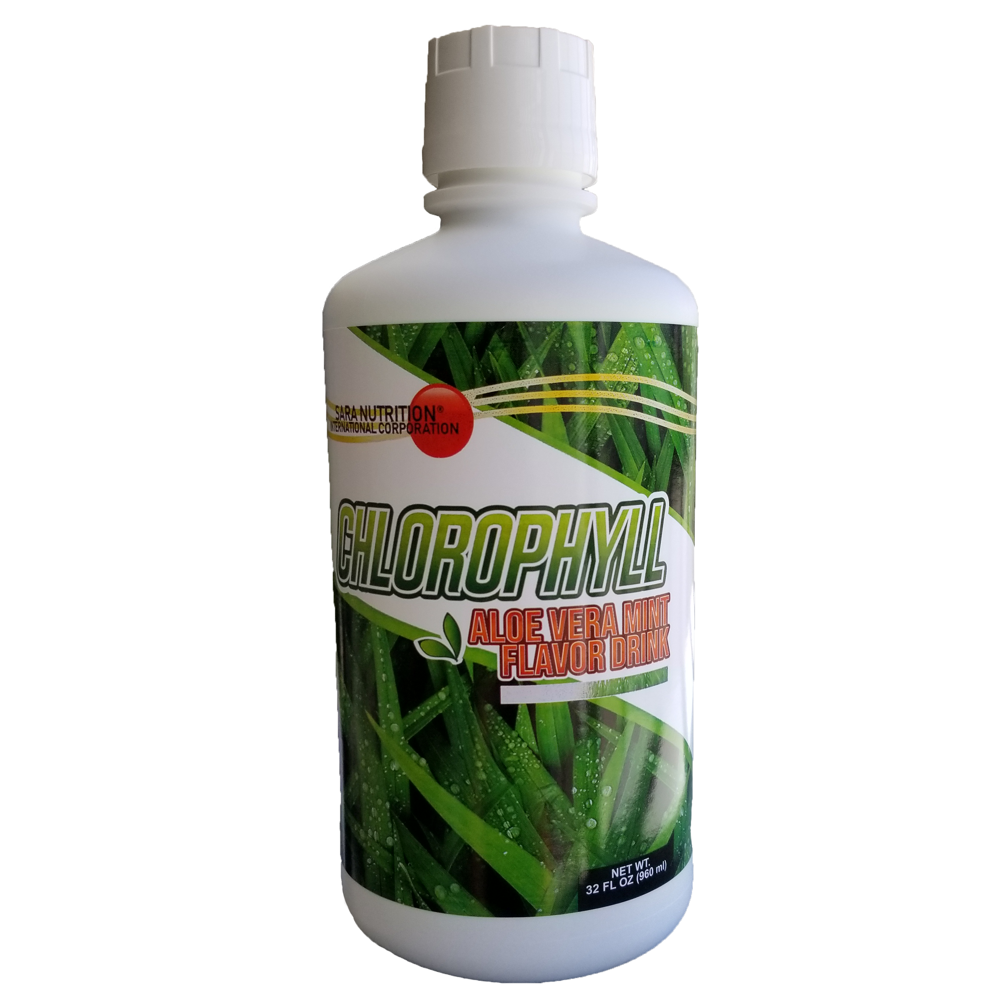 Chlorophyll With Aloe Vera Mint Flavor Drink