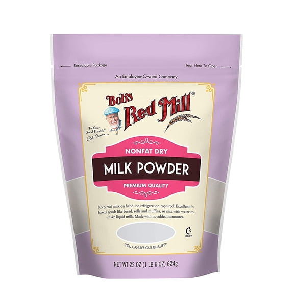 Bob,S Red Mill Non Fat Dry Milk Powder, 22 Oz