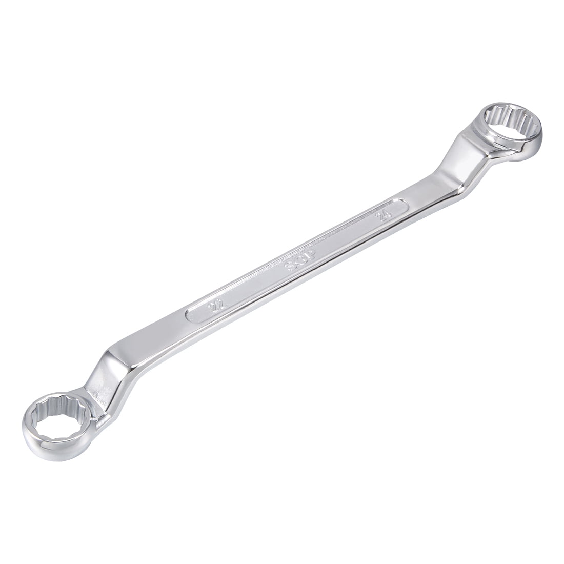 uxcell Metric Double Open End Wrench Chrome Plated 18mm x 21mm 