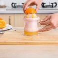 thumbnail image 3 of Mouliraty Manual Juicer Squeezes Lemon Separates Cup With Scale Holds Hand And Presses Juices, 3 of 5
