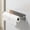 Gray, variant on Magnetic No Drill Wall Mount Paper Towel Holder Plastic Kitchen Storage Rack Organizer for Paper Rolls Plastic Wrap Counter Space Saving Kitchen Accessory