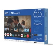 65 onn QLED 4K UHD Smart Google TV, 65SQ4GSB1