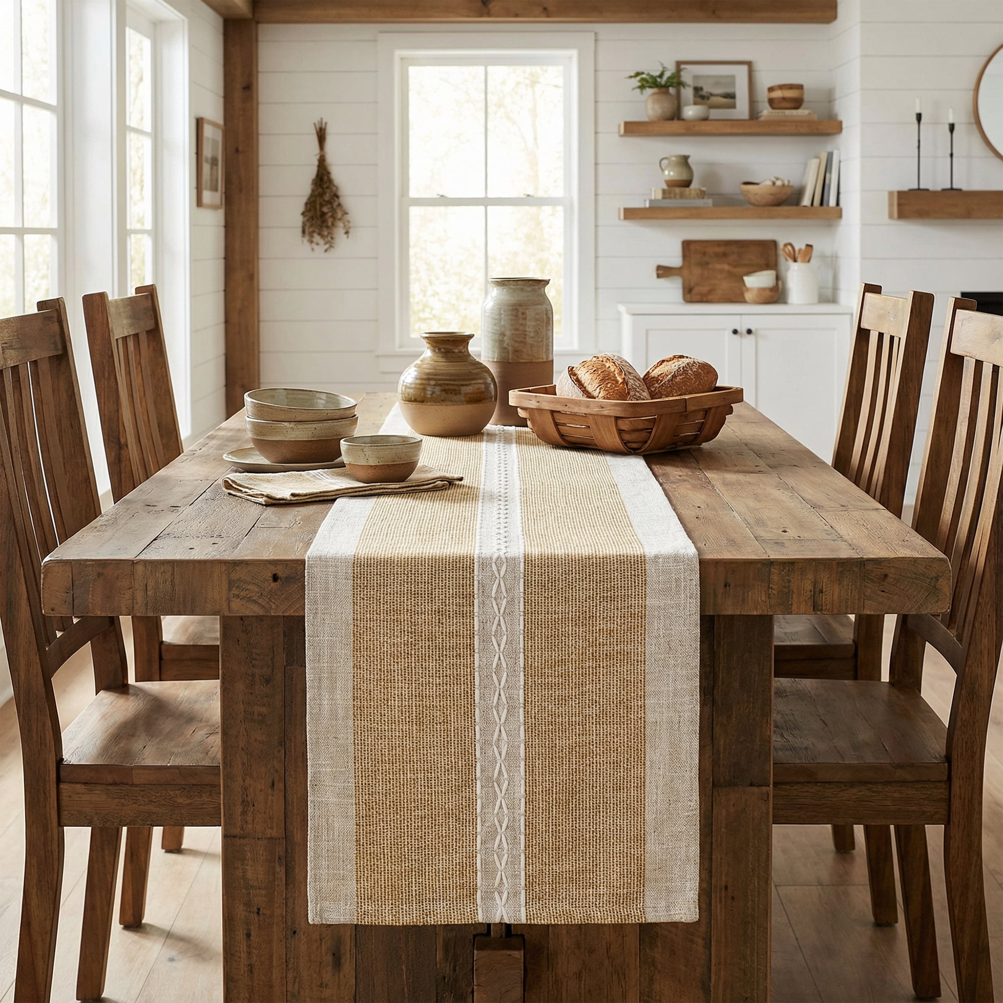 Unique Bargains Birthday Decorations Long Kitchen Runner Coffee 13x63in