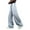 Gray, variant on Efsteb Girls Drawstring High Waisted Sweatpants Thin Fleece Wide Leg Split Baggy Pants Workout Trousers Pants (Gray,8 Years)