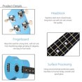 thumbnail image 4 of 21'' Blue Ukulele Uke Musical Instrument Beginner Soprano Cuatro + Bag + Tuner, 4 of 6