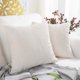 thumbnail image 1 of Pack of 2, Corduroy Soft Decorative Square Throw Pillow Cover Cushion Covers Pillowcase, Home Decor Decorations for Sofa Couch Bed Chair 18x18 Inch/45, 1 of 4