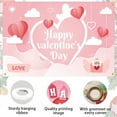 thumbnail image 4 of Happy Valentines Day 71x43 Inch | Valentines Day Backdrop for Valentines Day Decor | Valentines Backdrop for Valentines Banner Decorations, 4 of 5