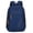 Dark Blue, variant on Fashion Travel Backpack , Large Capacity Solid Color Multipurpose Knapsack , Transparent PVC and Heavy Duty Hardware , Stadium Approved Event Access and Outdoor Gear Storage
