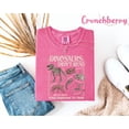 thumbnail image 4 of Dinosaurs Didn't Read Shirt - Funny Book Lover Tee, Retro Literacy T-Shirt, Sarcastic Librarian & Teacher Gift, Bookish Shirt, 4 of 5