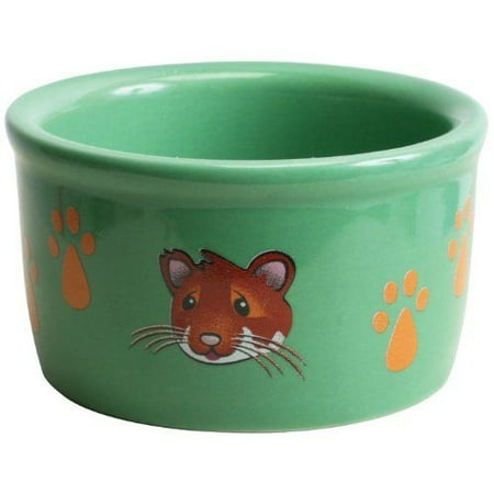 UPC: 0045125618204 | Kaytee Paw Print & Hamster Face Crock – 1 Count