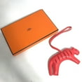 thumbnail image 4 of Pre-Owned HERMES Tiger Lulu Bag Charm by Anjou Milo, Women's, Pink (Good), 4 of 8