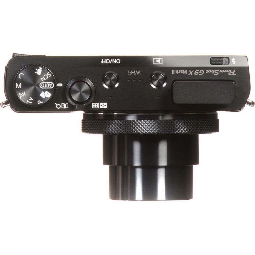 Canon PowerShot G9 X Mark II 20.1MP 4.2x Optical Zoom Digital Camera + Expo Accessories Bundle - image 5 of 9