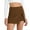 Brown #18, variant on KDDYLITQ Corduroy Skirt Women Corduroy Side Slit Skort High Waisted Bodycon Casual Mini Skirt Fall 2025 Short Skirts Khaki S