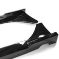 thumbnail image 4 of Ikon Motorsports Side Skirts Compatible With 2022-2025 Honda Civic 11th Gen Sedan/Hatchback Painted Gloss Black PP Mugen Style Side Skirts Extension Rocker Panels Added on Bodykit 2PCS, 4 of 9