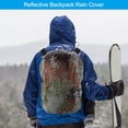 thumbnail image 4 of Unique Bargains 60-70L Waterproof Rucksack Cover, Backpack Rain Cover, XL, Digital Camo, 4 of 5