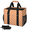 Multicolor 3, variant on Union Jack Reusable Grocery Bag, Large Shopping Tote with Handle for Groceries, Fodable Tote Bag for Kitchen, Car Trunk, Picnic