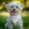 thumbnail image 2 of Dog Bandana 1 Pack,Light Blue Christmas Snowman Pattern Bandanas for Dogs,Cat Bandana,Small/ Large Dog Bandana 2 Size,Dog Bandanas Girl Boy, 2 of 6