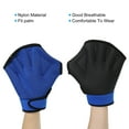 thumbnail image 5 of Uxcell Webbed Swim Gloves Swimming Resistance Training Gloves Webbed Paddle Aquatic Gloves Blue, L, 5 of 6