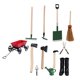 thumbnail image 4 of 1 Set Mini Dollhouse Garden Tools Decoration Dollhouse Herramientas de agricultura para DIY, 4 of 5