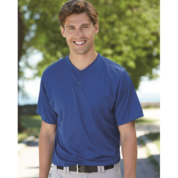 Augusta Sportswear T-Shirts Performance Two-Button Henley