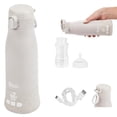 thumbnail image 1 of Calentador de Botellas Portátil Moov & Feed Blanco Gran Capacidad Ajustable y Recargable USB para Be, 1 of 5