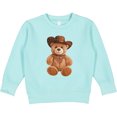 thumbnail image 2 of Inktastic Cowboy Teddy Bear Bandana Kids Toddler Sweatshirt, 2 of 4